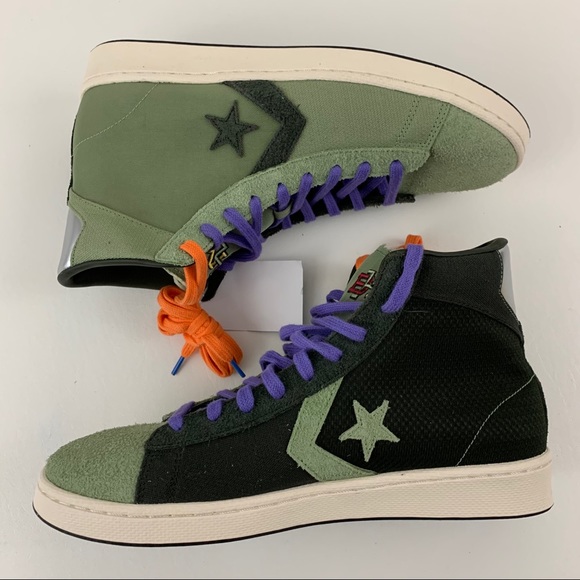 Converse Pro Leather Mid Black History Month Shoes - Picture 2 of 10